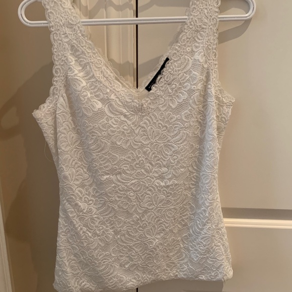 WHBM Lace Detail Tank - Picture 1 of 1
